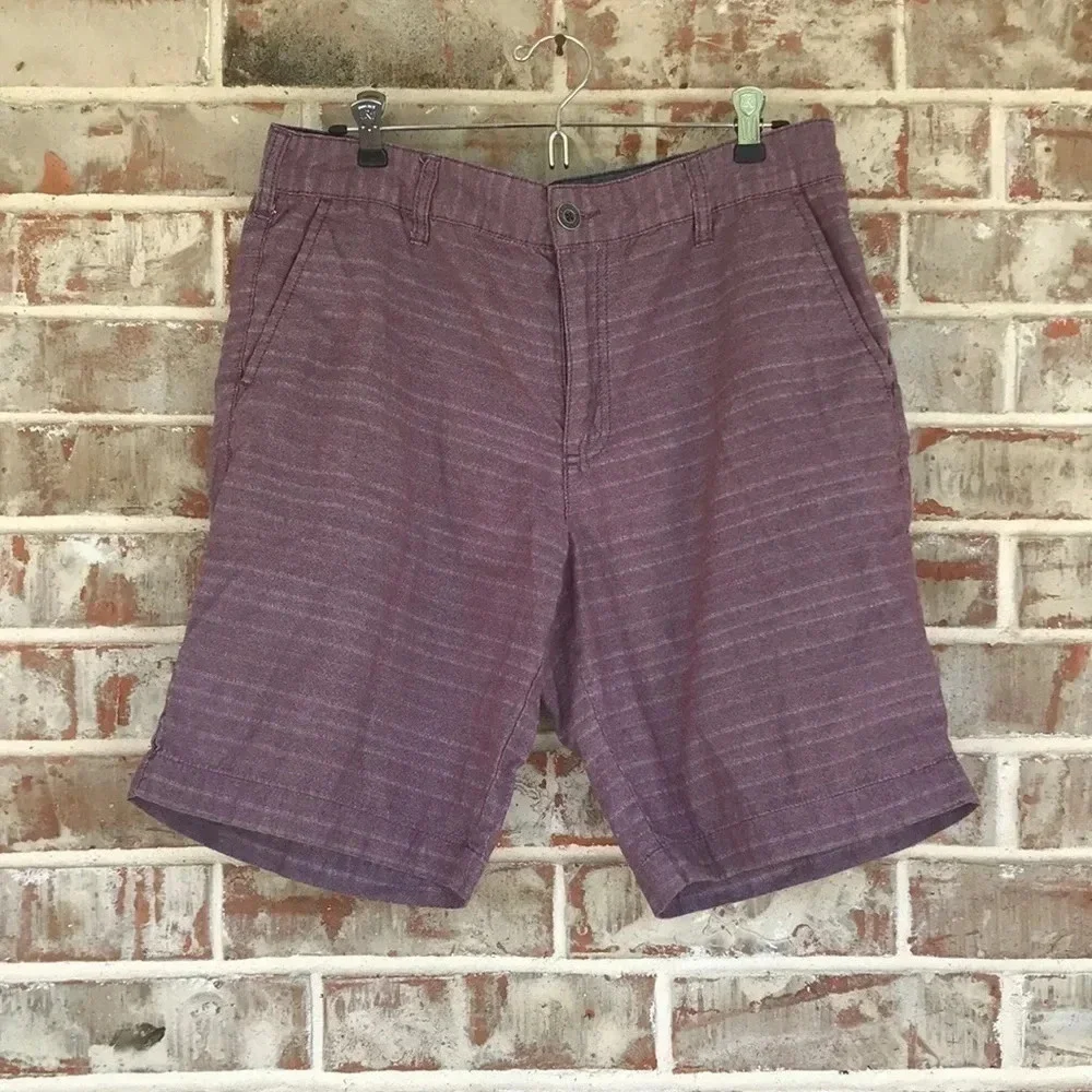 Retrofit Mauve Tailored Men’s Cotton Shorts